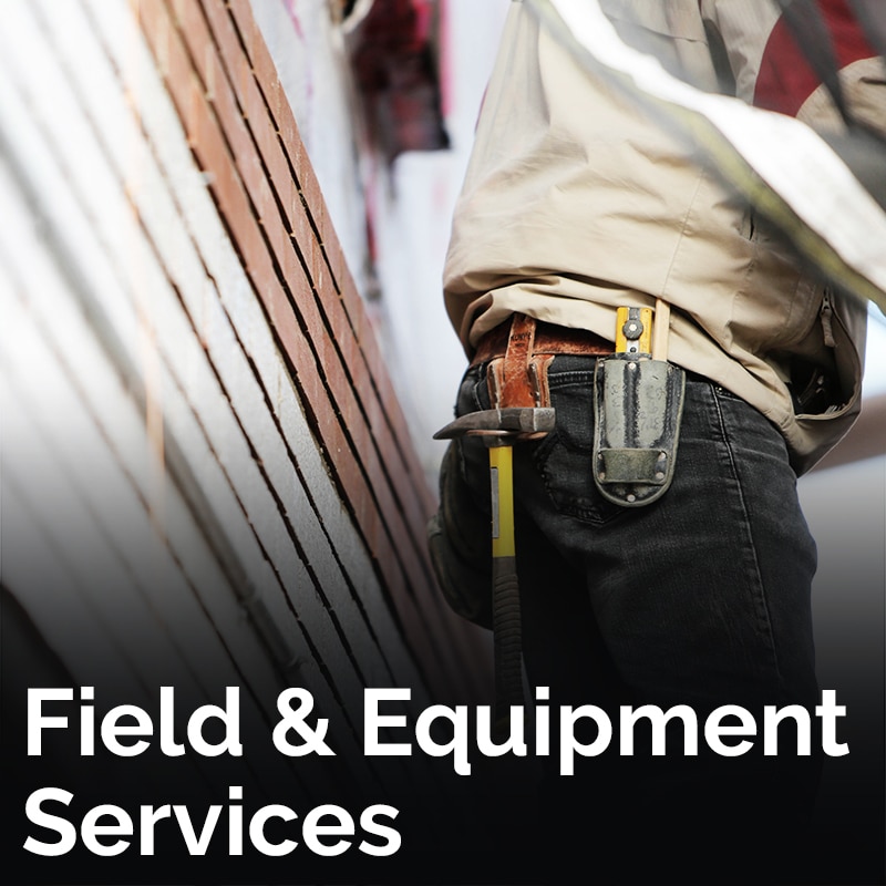 Field & Equipment services ERP software button